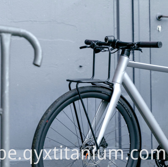Titanium Front Luggage Carrier